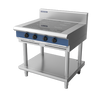 Blue Seal Evolution Series IN514F-LS 900mm Four Full Area Induction Cooktop on Leg Stand