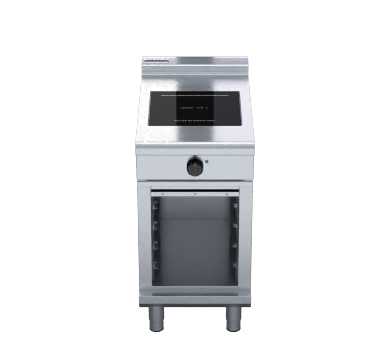 Waldorf 800 Series INL8100R3-CB - 450mm Electric Induction Cooktop Low Back Version - Cabinet Base