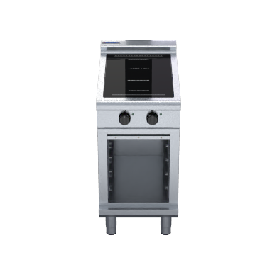 Waldorf 800 Series INL8200F-CB - 450mm Electric Induction Cooktop Low Back Version - Cabinet Base