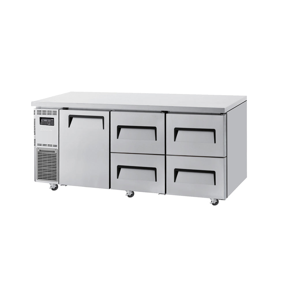 Turbo Air KUR18-2D-4-N(HC) 1800mm  Under Bench Drawer Fridge 1 Door 4 Drawers 538L