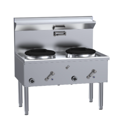 Luus Element EWZ-2C Double Compact Waterless Wok 1200mm