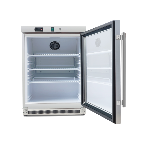 Exquisite MC210G One Glass Door Underbench Storage Refrigerators