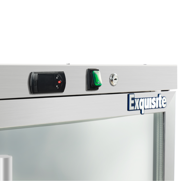 Exquisite MC210G One Glass Door Underbench Storage Refrigerators