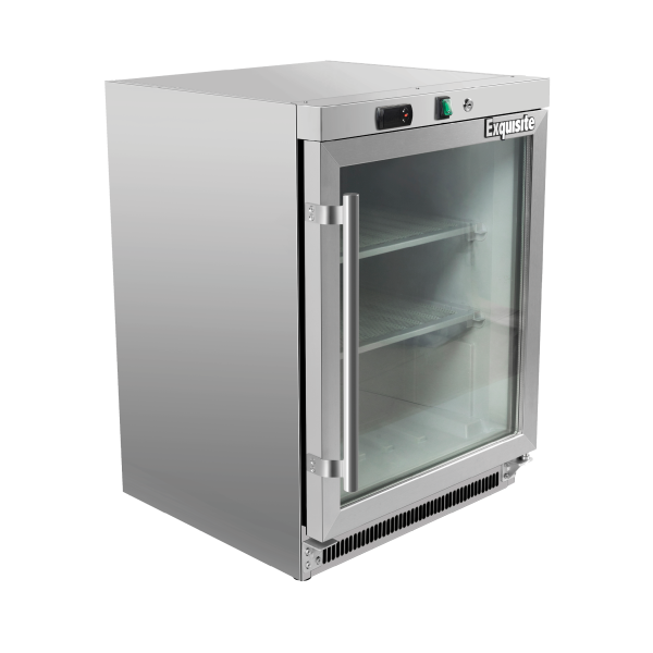 Exquisite MF210G One Glass Door Underbench Storage Freezers