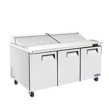 Atosa MSF8308 3 Door Sandwich Prep Table Fridge - 1846mm