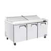Atosa MSF8308 3 Door Sandwich Prep Table Fridge - 1846mm