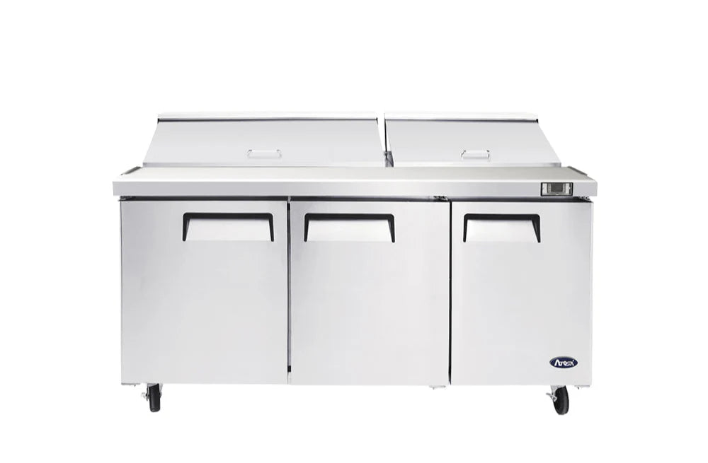 Atosa MSF8308 3 Door Sandwich Prep Table Fridge - 1846mm