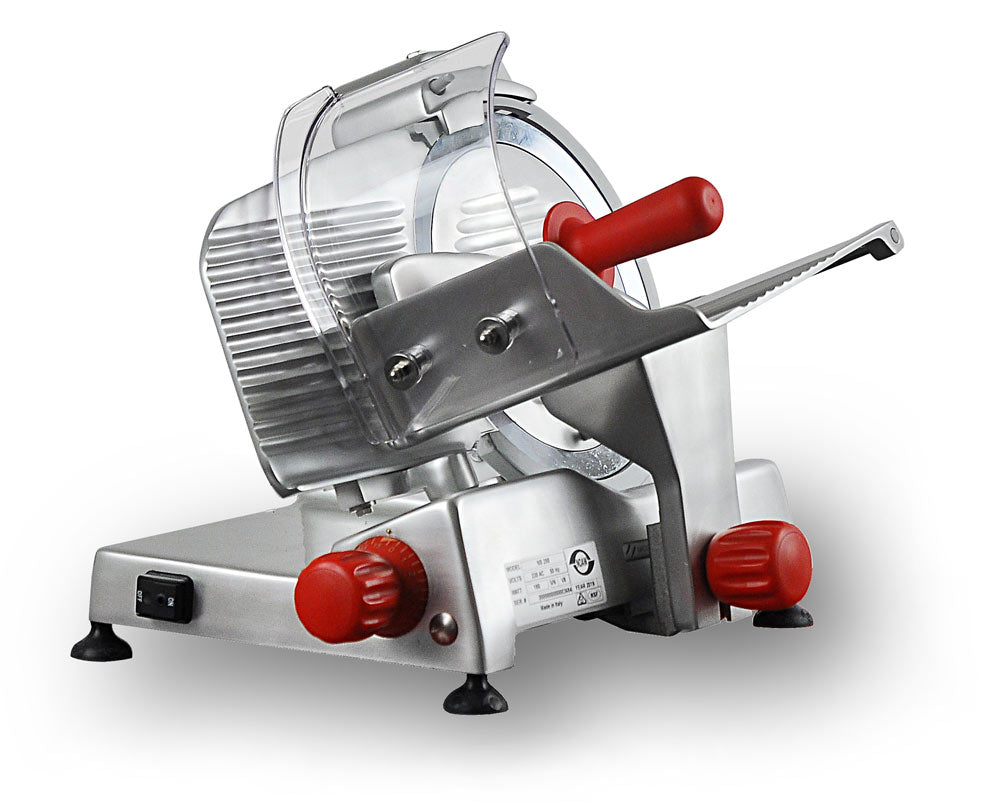 Noaw Manual Gravity Feed Slicers - 
Medium Duty, 250mm blade