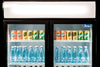 ATOSA P1000WB-A Double Door Drinks Fridge 1000L