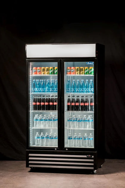 ATOSA P1000WB-A Double Door Drinks Fridge 1000L