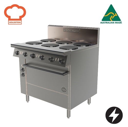 Goldstein PEC6S28 6 Solid Element Electric Range with Convection Oven