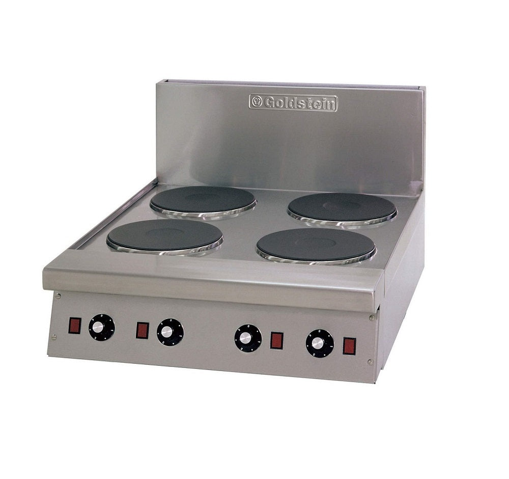 Goldstein PEB4S - 4 Solid Plate Electric Cooktop