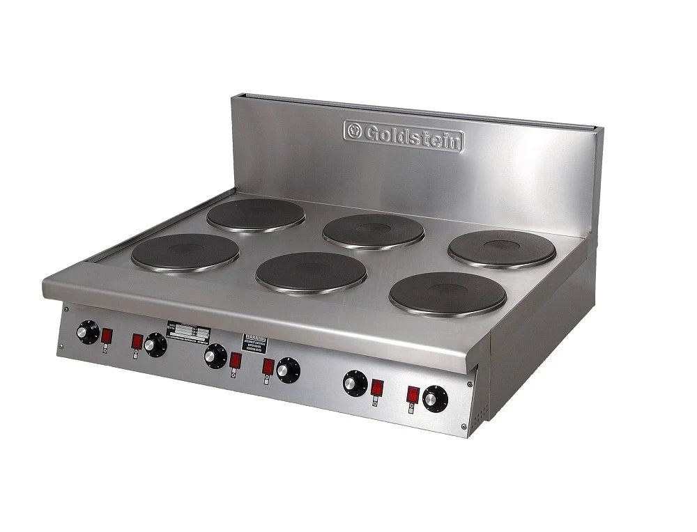 Goldstein PEB6S - 6 Solid Plate Electric Cooktop