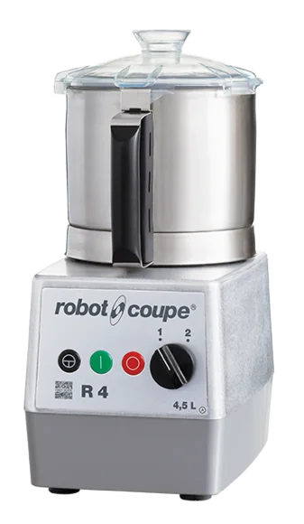 Robot Coupe - R 4 - Cutter Mixer - 4.5L Stainless Bowl