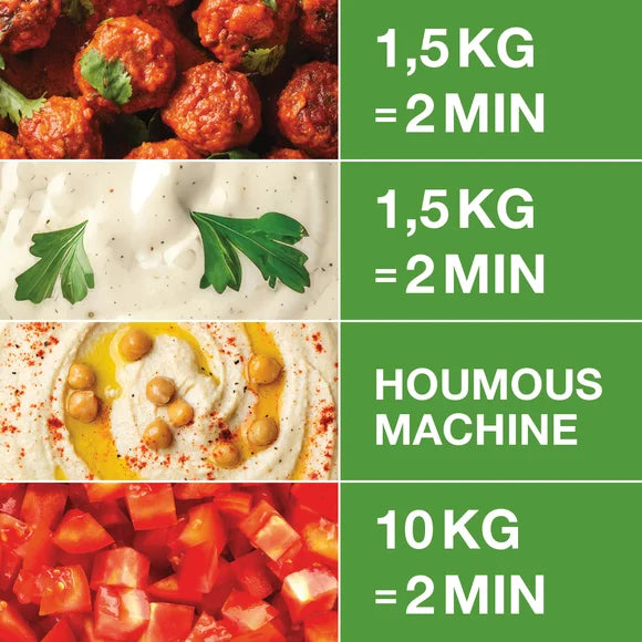 Robot Coupe - R 402 V.V. - Food Processor - 4.5L Stainless Bowl - Variable Speed - 4 Discs
