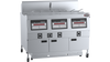 B+S Rapid RF-3E - Three Pan 6 Basket Rapid Electric Fryer