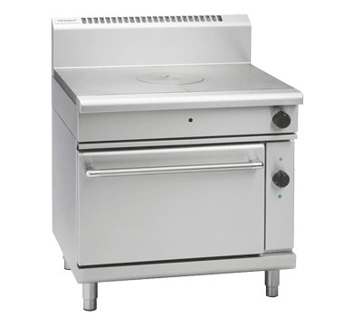 Waldorf 800 Series RNL8110GEC - 900mm Gas Target Top Electric Convection Oven Range - Natural Gas