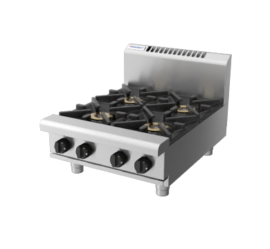 Waldorf / RN8400G-B_NAT / 600mm Gas Cooktop Bench Model (112MJ, Natural Gas) / 116Kg / W600 x D805 x H530/ 1Y Warranty