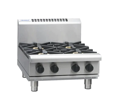 Waldorf / RNL8406G-B_NAT /600mm Gas Cooktop Low Back Version Bench Model (40MJ, Natural Gas) / 116kg / W600 x D805 x H370 / 1Y Warranty