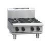 Waldorf / RNL8406G-B_NAT /600mm Gas Cooktop Low Back Version Bench Model (40MJ, Natural Gas) / 116kg / W600 x D805 x H370 / 1Y Warranty