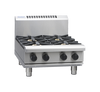 Waldorf / RNL8403G-B_LPG / 600mm Gas Cooktop Low Back Version Bench Model (76MJ, LPG) / 116Kg / W600 x D805 x H370 / 1Y Warranty