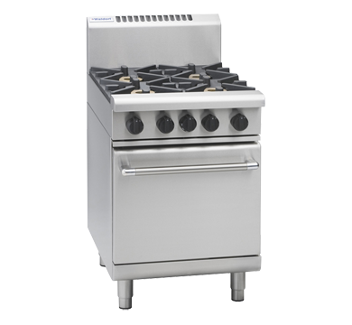 Waldorf 800 Series RNL8416G - 600mm Gas Range Static Oven Low Back Version - LPG