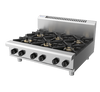 Waldorf / RNL8600G-B_LPG / 900mm Gas Cooktop Low Back Version - 6 Burners Bench Model (168MJ, LPG) / 174Kg / W900 x D805 x H370 / 1Y Warranty