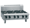 Waldorf / RNL8606G-B_NAT / 900mm Gas Cooktop Low Back Version - 6 Burners Bench Model (96MJ, Natural Gas) / 174kg /  W900 x D805 x H370 / 1Y Warranty