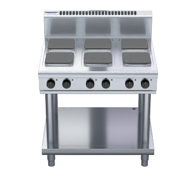 Waldorf 800 Series RN8600SE-LS - 900mm Electric Cooktop Sealed Hobs - Leg Stand