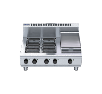 Waldorf 800 Series RN8603E-B - 900mm Electric Cooktop  Bench Model