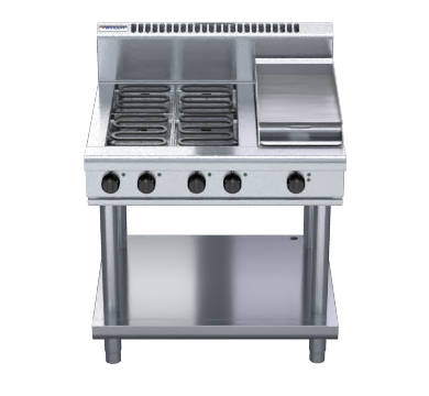 Waldorf 800 Series RN8603E-LS - 900mm Electric Cooktop  Leg Stand