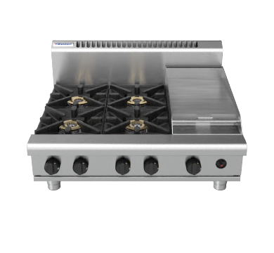 Waldorf 800 Series RN8603G-B - 900mm Gas Cooktop  Bench Model - LPG