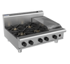 Waldorf / RN8603G-B_NAT /  900mm Gas Cooktop - 4 Burner cooktop with 300mm griddle Bench Model (132MJ, Natural Gas) / 174Kg / W900 x D805 x H530 / 1Y Warranty