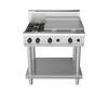 Waldorf / RN8606G-LS_LPG / 900mm Gas Cooktop Leg Stand -2 burner cooktop with 600mm griddle (96MJ, LPG) / 174Kg / W900 x D805 x H1130/ 1Y Warranty