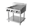 Waldorf / RN8606G-LS_LPG / 900mm Gas Cooktop Leg Stand -2 burner cooktop with 600mm griddle (96MJ, LPG) / 174Kg / W900 x D805 x H1130/ 1Y Warranty