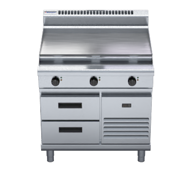 Waldorf 800 Series RN8609E-RB - 900mm Electric Cooktop  Refrigerated Base