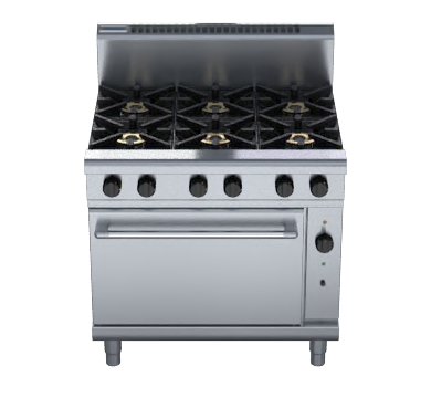 Waldorf 800 Series RN8610GC - 900mm Gas Range Convection Oven - Natural Gas