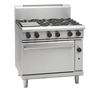 Waldorf / RN8610G_NAT / 900mm Gas Range Static Oven - 6 burner cooktop range(198MJ, Natural Gas)  / 274kg / W900 x D805 x H1130 / 1Y Warranty