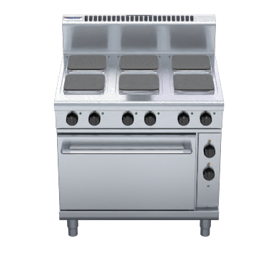 Waldorf 800 Series RN8610SE- 900mm Electric Sealed Hobs Range Static Oven