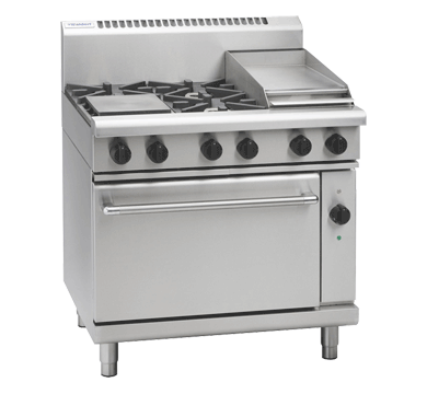 Waldorf 800 Series RN8613GEC - 900mm Gas Range Electric Convection Oven - LPG