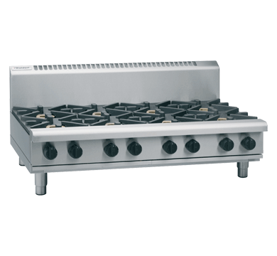 Waldorf / RN8809G-B_LPG / 1200mm Gas Cooktop -2 burner cooktop with 900mm griddle bench model (116MJ, LPG) / 216Kg / W1200 x D805 x H530 / 1Y Warranty