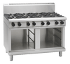 Waldorf / RN8809G-CB_NAT / 1200mm Gas Cooktop - 2 burner cooktop with 900mm griddle , Cabinet Base (116MJ, Natural Gas) / 216kg / W1200 x D805 x H1130 / 1Y Warranty