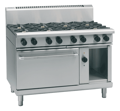 Waldorf 800 Series RNL8813GEC - 1200mm Gas Range Electric Convection Oven Low Back Version - LPG