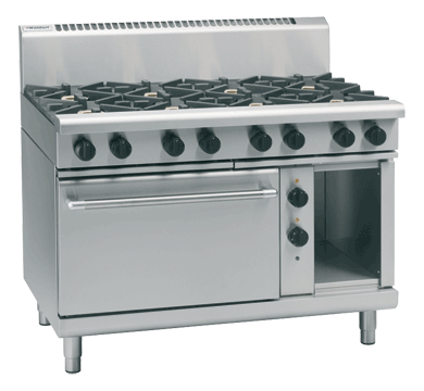 Waldorf 800 Series RNL8819GE - 1200mm Gas Range Electric Static Oven Low Back Version - LPG