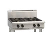 Waldorf / RNL8900G-B_LPG / 900mm Gas Cooktop - 4 Burner, Low Back Version Bench Model (112MJ, LPG) / 174Kg / W900 x D805 x H370 / 1Y Warranty