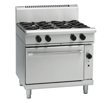 Waldorf / RNL8910GEC_LPG / Bold 900mm Gas Range Electric Convection Oven Low Back Version - 4 burner cooktop range (112MJ, LPG) / 280kg / W900 x D805 x H972 / 1Y Warranty