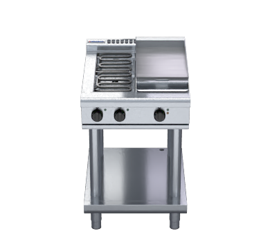 Waldorf 800 Series RNL8403E-LS - 600mm Electric Cooktop Low Back Version  Leg Stand