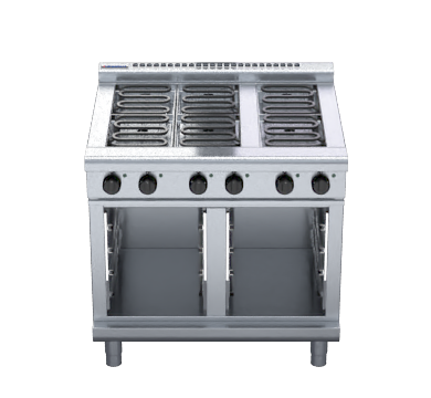 Waldorf 800 Series RNL8600E-CB - 900mm Electric Cooktop Low Back Version  Cabinet Base