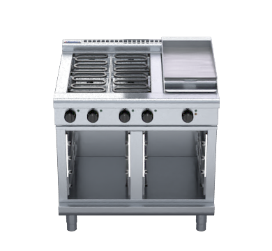 Waldorf 800 Series RNL8603E-CB - 900mm Electric Cooktop Low Back Version  Cabinet Base