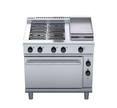 Waldorf 800 Series RNL8613EC - 900mm Electric Range Convection Oven Low Back Version